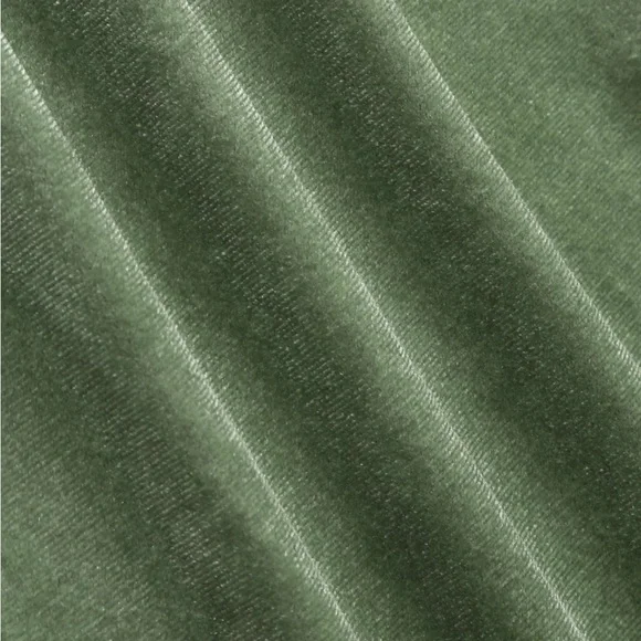 NWT Cider Belted Sage Green Velvet Mini Dress, Size Small - Picture 8 of 11